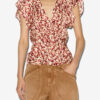 Lonea Flowing Patterned Jacquard Top