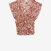 Lonea Flowing Patterned Jacquard Top