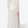 Long Floral Cotton and Silk Dress