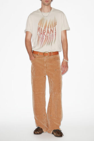 Lorson Wide-Leg Corduroy Pants