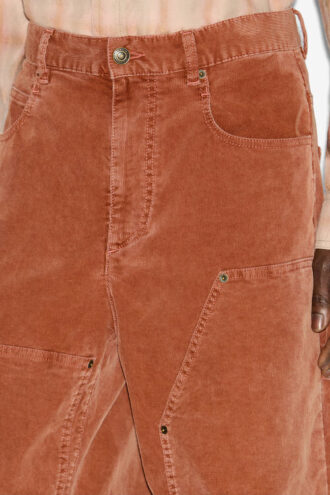 Lorson Wide-Leg Corduroy Pants