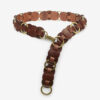 Lota Leather Belt with Rings