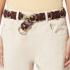 Lota Leather Belt with Rings