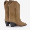 Luliette Suede Leather Ankle Boots
