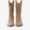 Luliette Suede Leather Ankle Boots