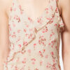 Luxie Long Printed Muslin Dress with Thin Straps