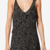 Luxie Long Printed Muslin Dress with Thin Straps