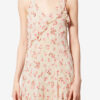 Luxie Long Printed Muslin Dress with Thin Straps
