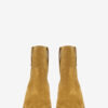 Lylie Camargue Boots in Suede Calfskin Leather