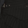 Maddy Virgin Wool Tennis Stripe Mini Skirt