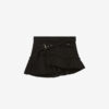 Maddy Virgin Wool Tennis Stripe Mini Skirt