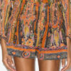Maelly Printed Silk Shorts