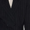 Maia Belted Tennis Stripe Suit Jacket