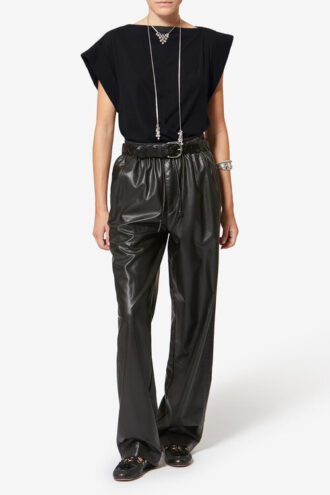 Maisan Draped Short-Sleeve T-Shirt