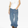 Maisan Draped Short-Sleeve T-Shirt