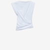 Maisan Draped Short-Sleeve T-Shirt