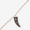 Maji Long Horn Pendant Necklace