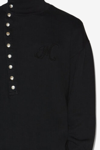 Marcos Zip-Up Collar Sweatshirt
