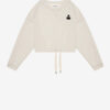 Margo Cropped Logo-Print Sweatshirt
