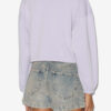 Margo Short Cotton Sweatshirt with Logo