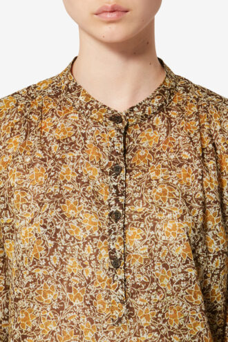 Maria Organic Cotton Voile Blouse