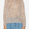 Maria Printed Cotton Voile Blouse