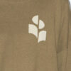 Marisans Cotton and Wool Sweater with Logo
