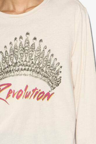 Martine Printed Long-Sleeve T-Shirt
