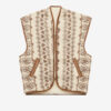 Maximilia Sheepskin Style Vest