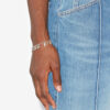 Metal Shiny Leaf Bracelet Con Pendants