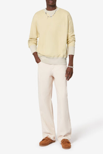 Miker Embroidered Cotton Sweatshirt