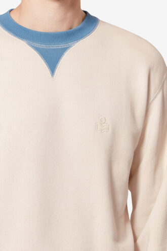 Miker Embroidered Cotton Sweatshirt
