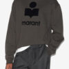 Mikoy Fleece Sweatshirt with Oversized Logo