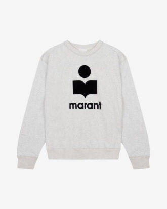 Mikoy Jersey Embroidered Logo Sweatshirt
