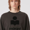 Mikoy Jersey Embroidered Logo Sweatshirt