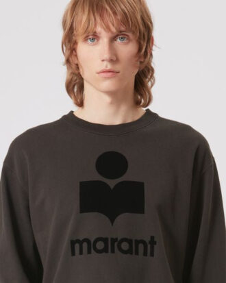 Mikoy Jersey Embroidered Logo Sweatshirt