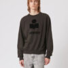Mikoy Jersey Embroidered Logo Sweatshirt