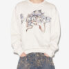 Mikoy Jersey Embroidered Logo Sweatshirt