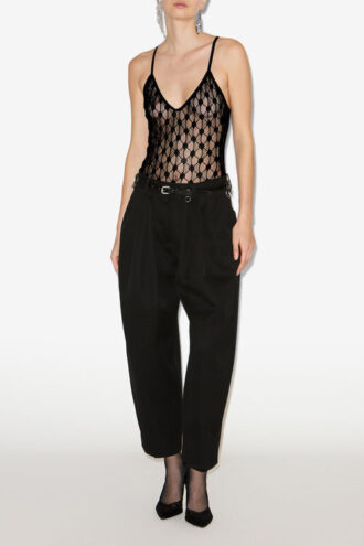 Mildy Tulle and Lace Bodysuit