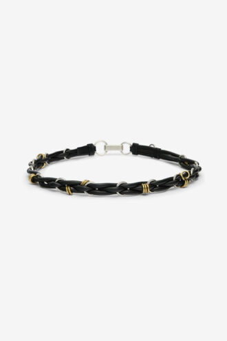 Mina Braided Leather Belt