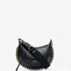 Mini Moon Soft Leather Baguette Shoulder Bag