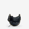 Mini Moon Soft Leather Baguette Shoulder Bag