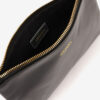 Mino Shiny Leather Clutch Bag