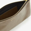 Mino Shiny Leather Clutch Bag