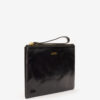 Mino Shiny Leather Clutch Bag