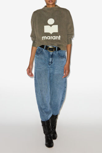 Moby Cotton Sweatshirt with Logo