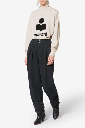 Moby Cotton Sweatshirt with Logo