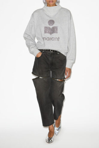 Moby Cotton Sweatshirt with Logo