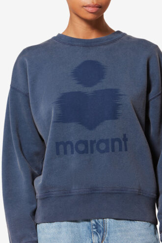Mobyli Cotton Sweatshirt with Logo