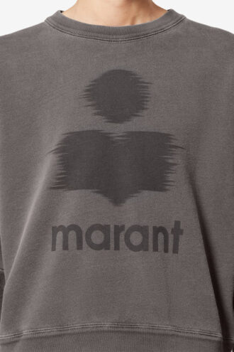 Mobyli Cotton Sweatshirt with Logo